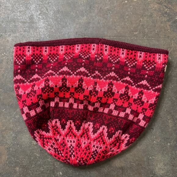 REI Co Op Columbia Beanie Worst Day of The Year Run Adult Pink Omni Heat - Picture 3 of 3